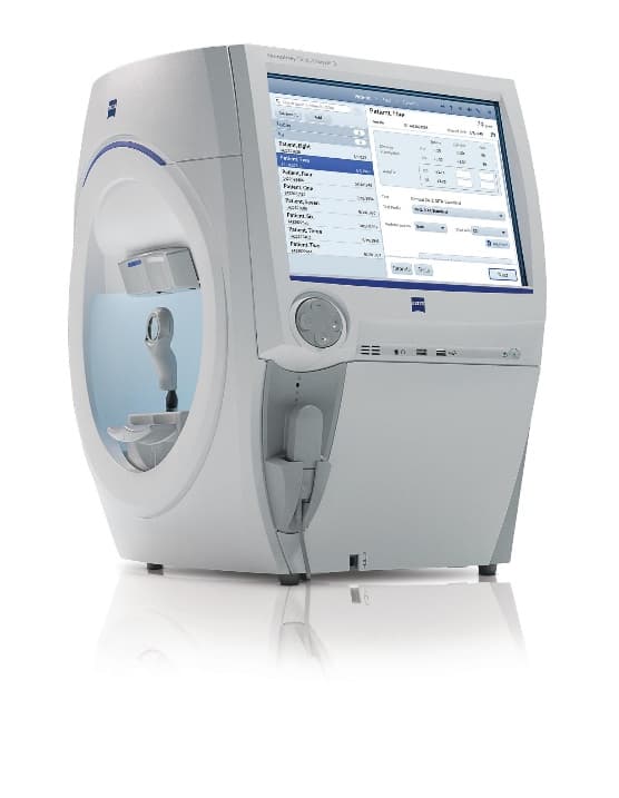 Campímetro para examen de campo visual